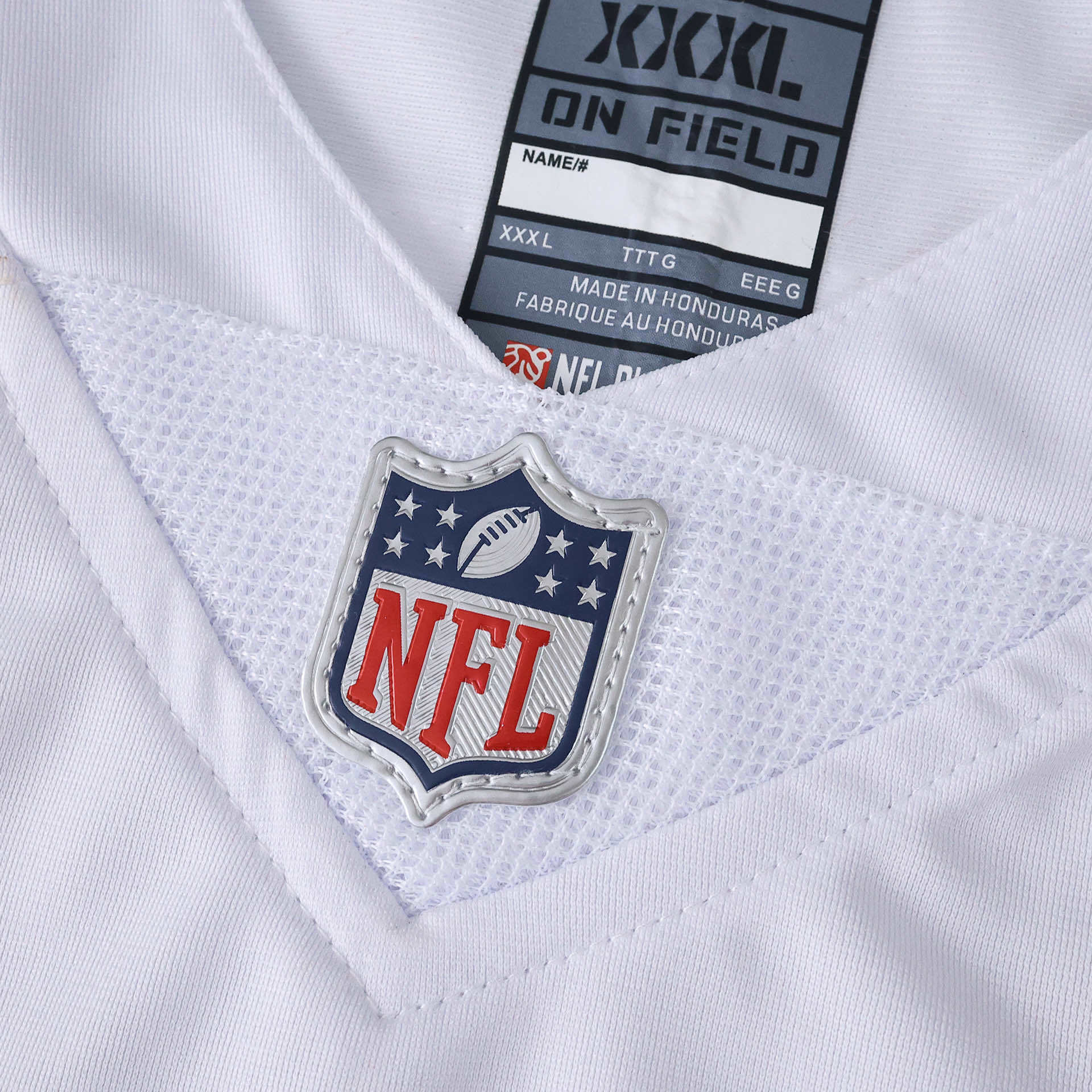 Kansas City Chiefs Jersey Blanca