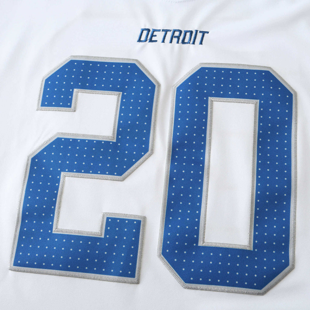 Detroit Lions Jersey Blanca