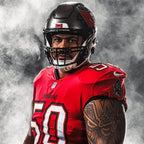 Tampa Bay Buccaneers Jersey Roja