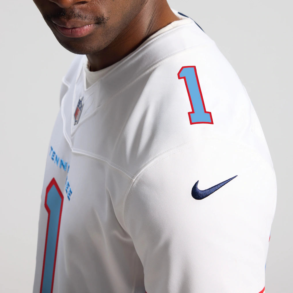 Tennessee Titans Jersey Blanca