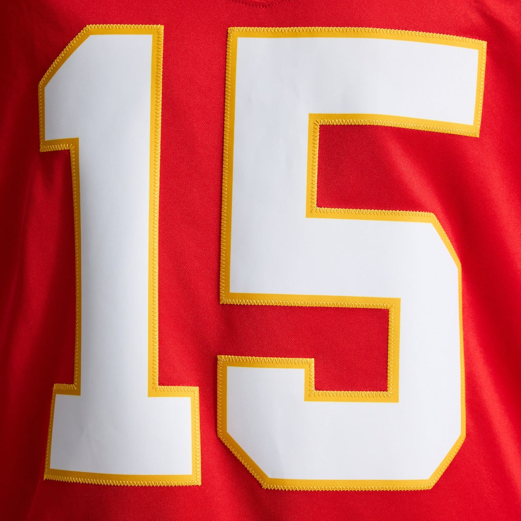 Kansas City Chiefs Jersey Roja
