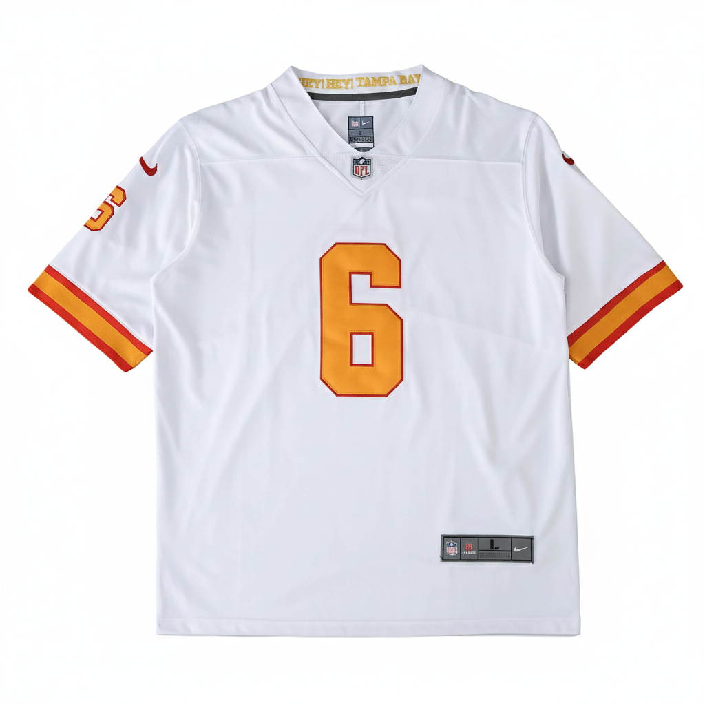 Tampa Bay Buccaneers Jersey Blanca Alternativa