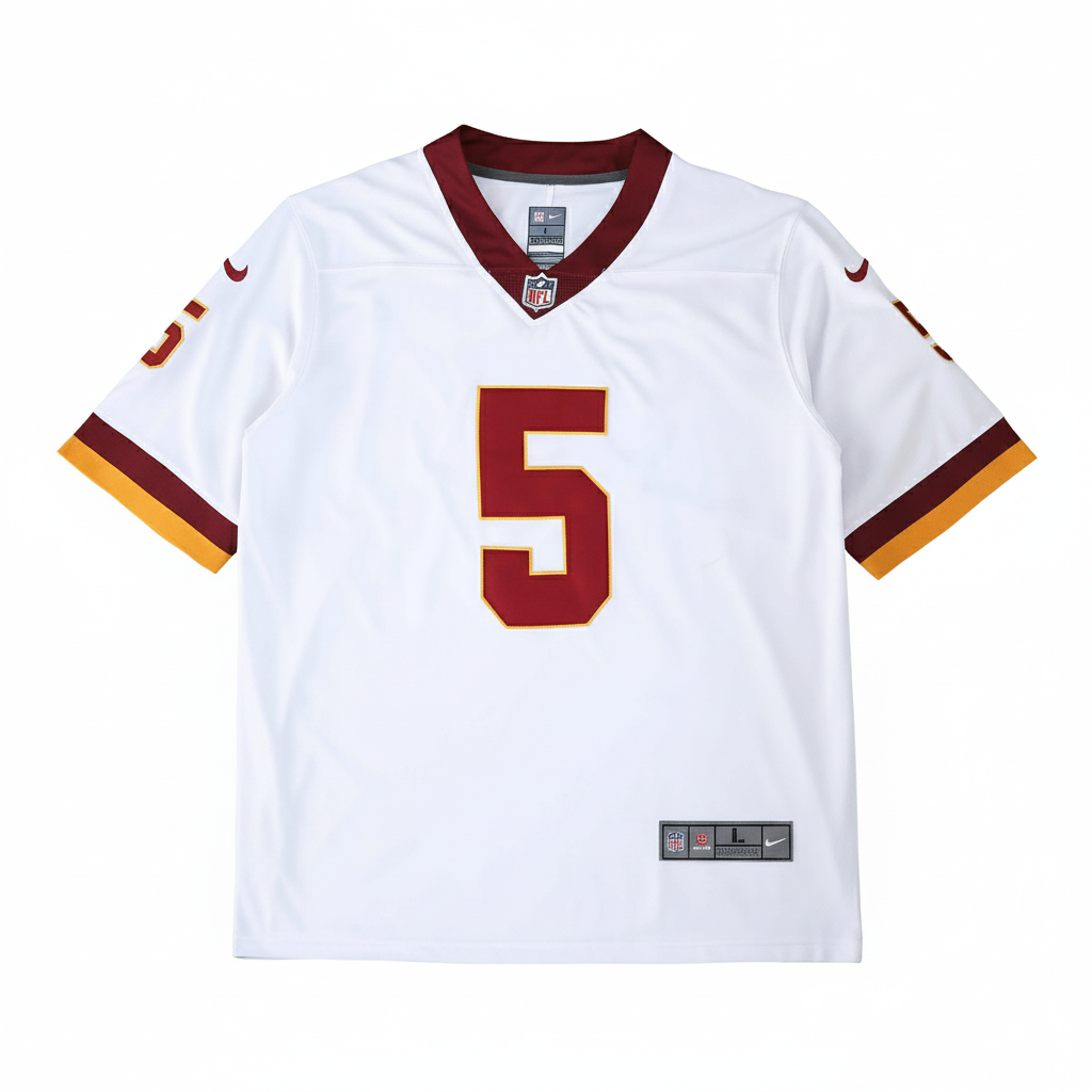 Washington Commanders Jersey Blanca