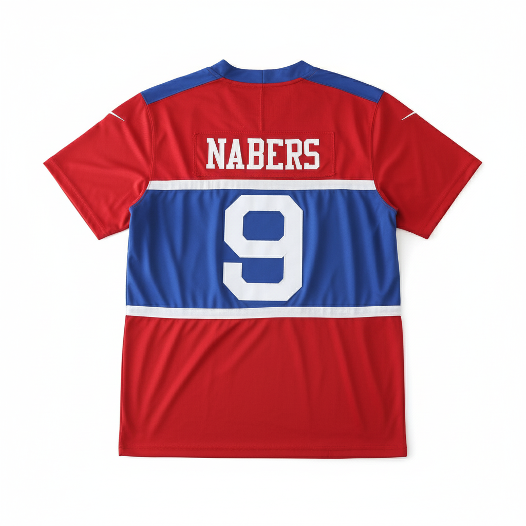 New York Giants Jersey Roja y Azul