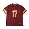Washington Commanders Jersey Burdeos