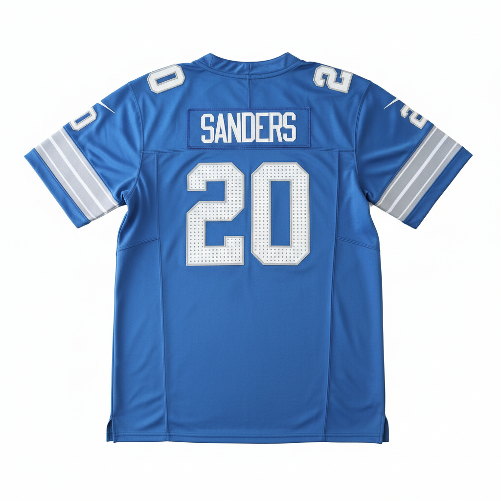 Detroit Lions Jersey Azul
